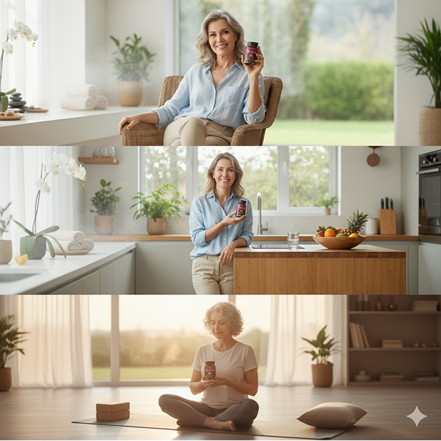 Mulher ativa e confiante